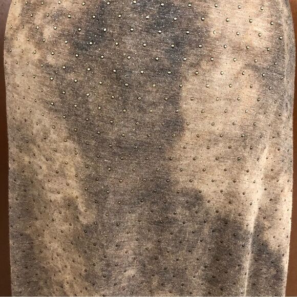 Sarah La Maxi Skirt Brown with Gold Embellishments - Picture 2 of 6